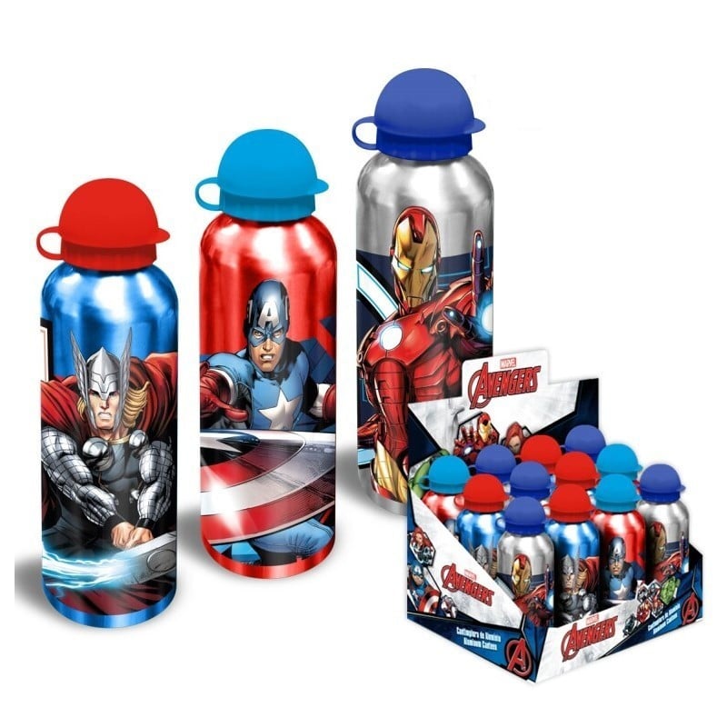 Cantimplora Aluminio Avengers De Kids