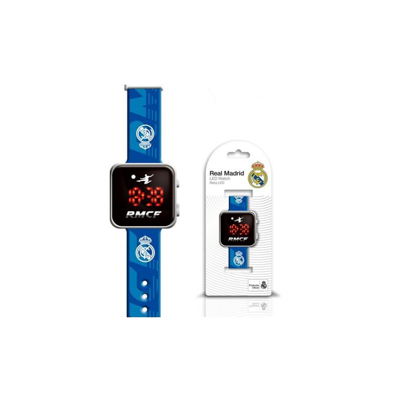 Reloj Led Real Madrid Azul