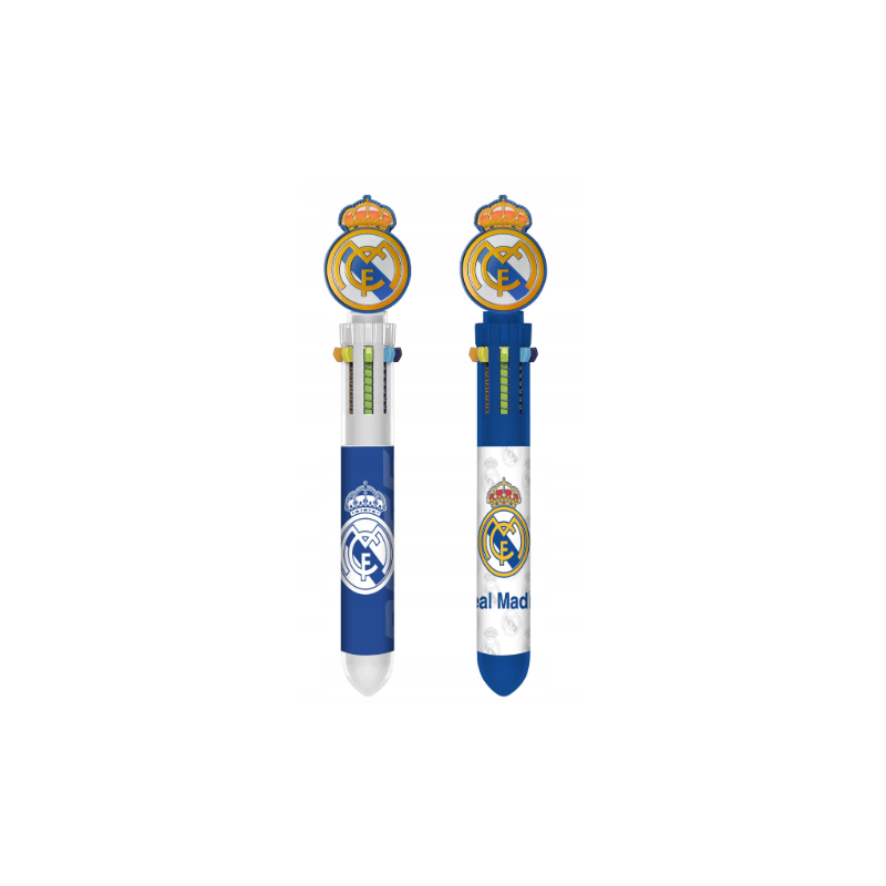Bolígrafo 10 Colores Real Madrid De Kids