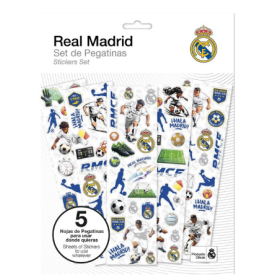 Set De Pegatinas Real Madrid De Kids