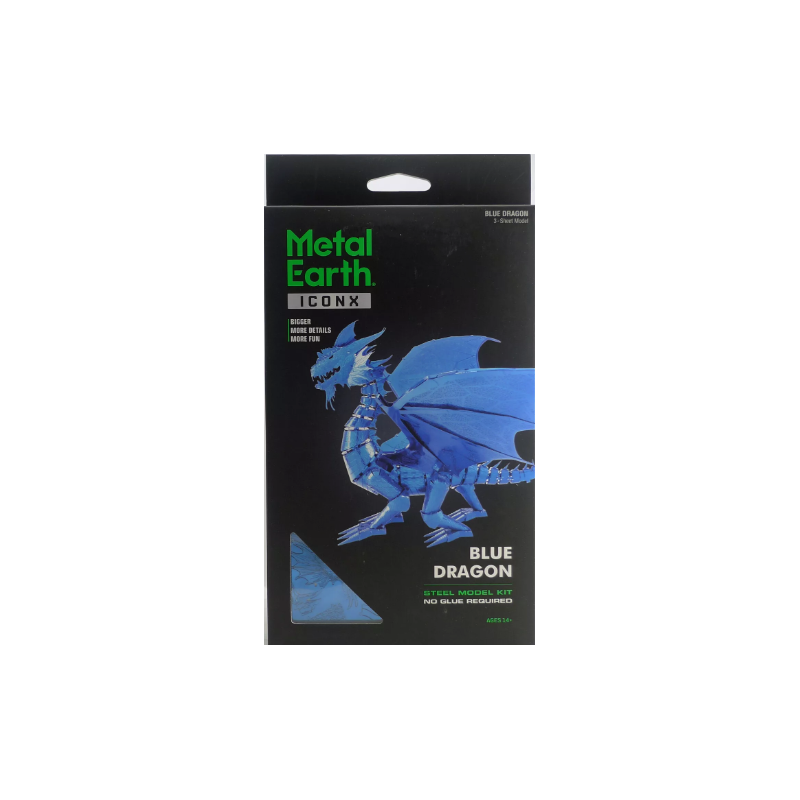 Maqueta Dragón Azul