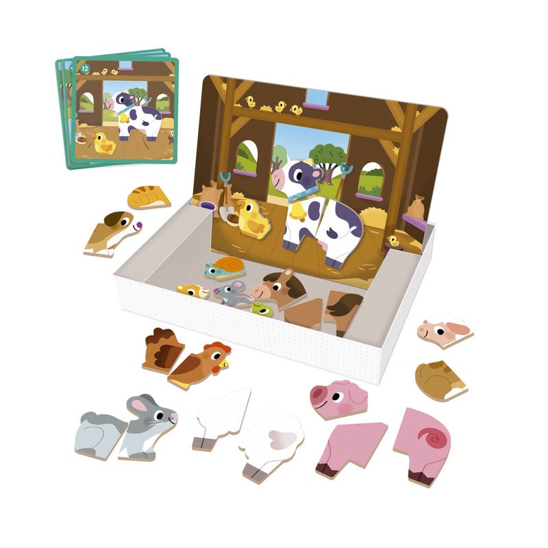 Juego Magnético La Granja