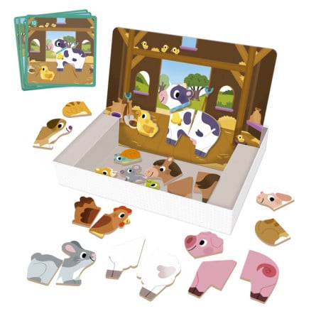 Juego Magnético La Granja