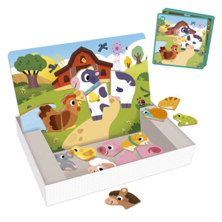 Juego Magnético La Granja