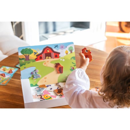 Juego Magnético La Granja