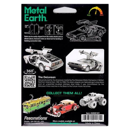 Maqueta Delorean