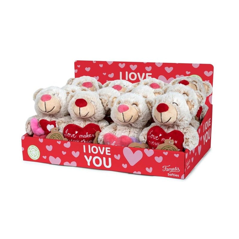 Peluche Lovely Bear 22 Cm De Famosa