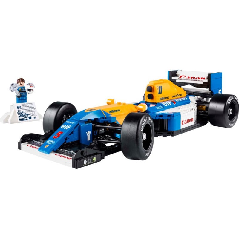 LEGO Williams Racing FW14B y Nigel Mansell