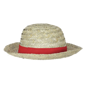 Sombrero Paja Con Cinta Roja Adulto 2