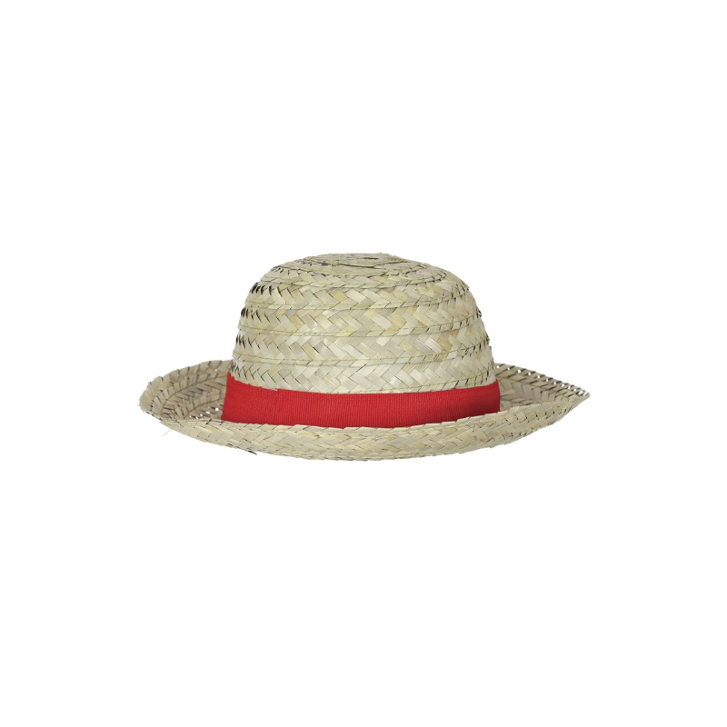 Sombrero Paja Con Cinta Roja Adulto