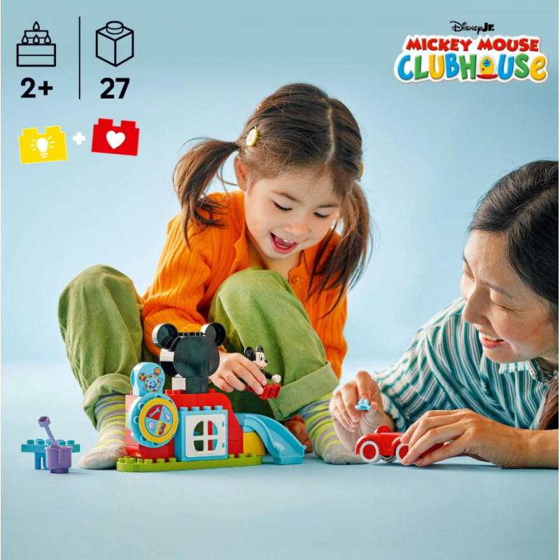 LEGO DUPLO Casa y Coche de Mickey Mouse