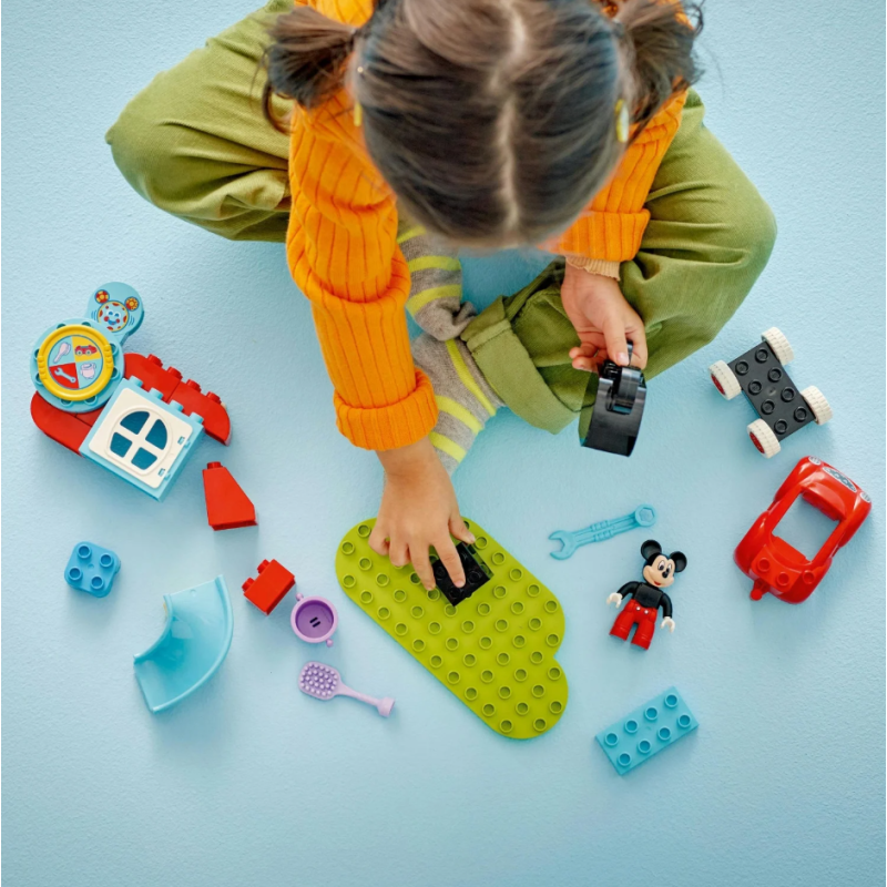 LEGO DUPLO Casa y Coche de Mickey Mouse
