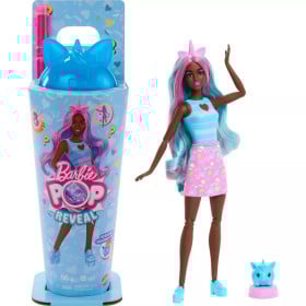 Barbie Pop Reveal Fiesta De Animales Unicornio