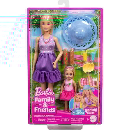 Barbie Familia Y Amigos De Mattel