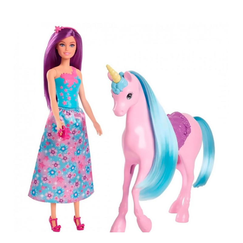 Barbie Y Su Unicornio De Mattel
