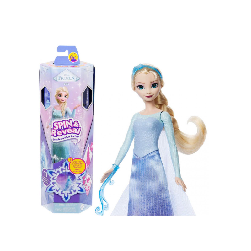 Elsa Frozen Spin & Reveal De Mattel