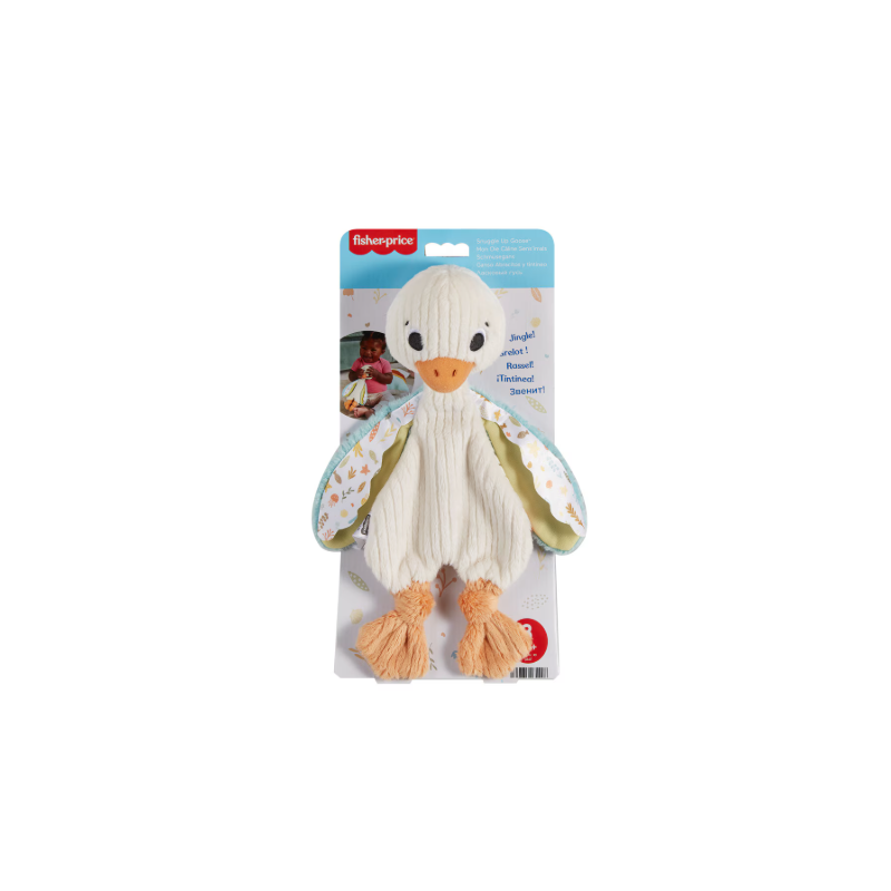 Peluche Oca Sensorial Con Sonajero De Fisher Price