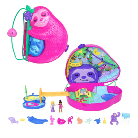 Polly Pocket Bolso Oso Perezoso De Mattel 2
