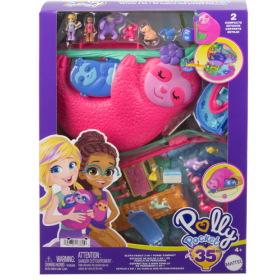 Polly Pocket Bolso Oso Perezoso De Mattel