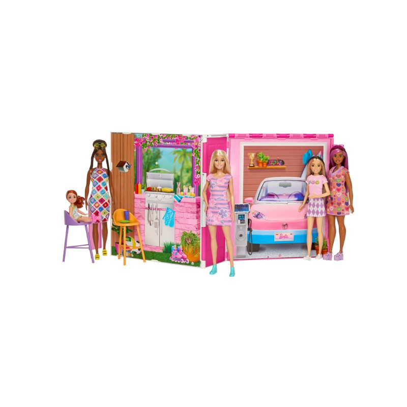 Casa De Muñecas Barbie Con Apartamento