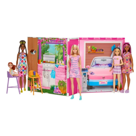 Casa De Muñecas Barbie Con Apartamento