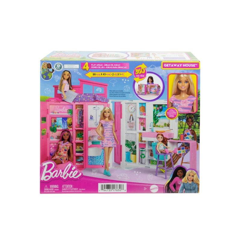 Casa De Muñecas Barbie Con Apartamento De Mattel