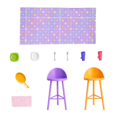 Casa De Muñecas Barbie Con Apartamento