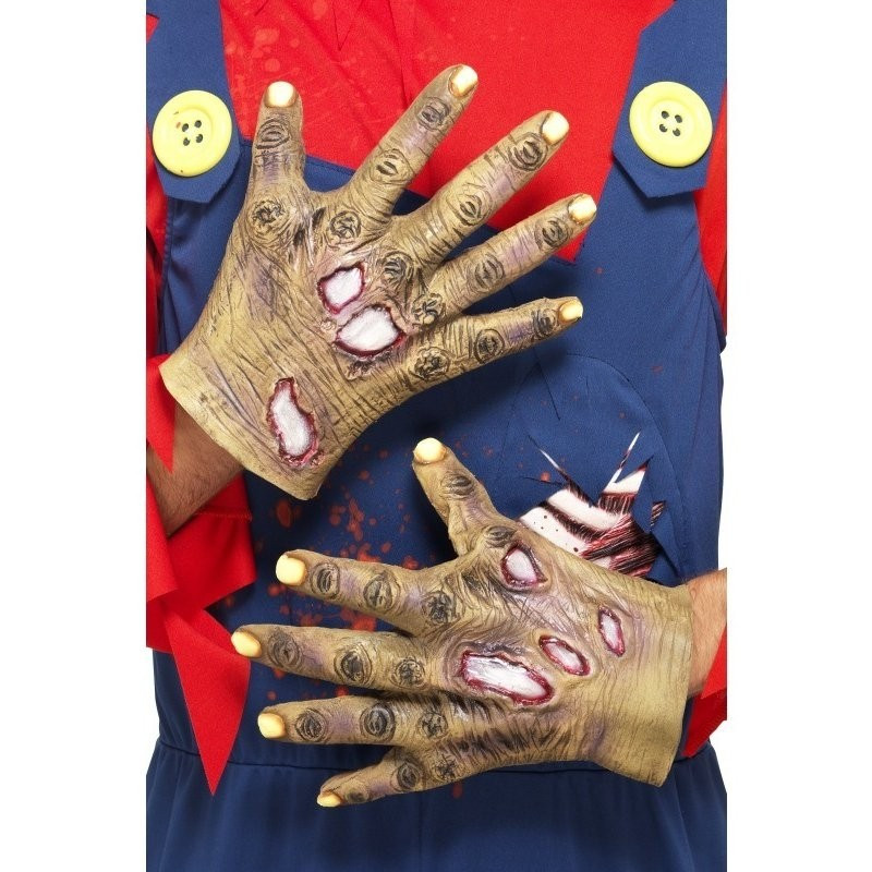 GUANTES LATEX ZOMBIE
