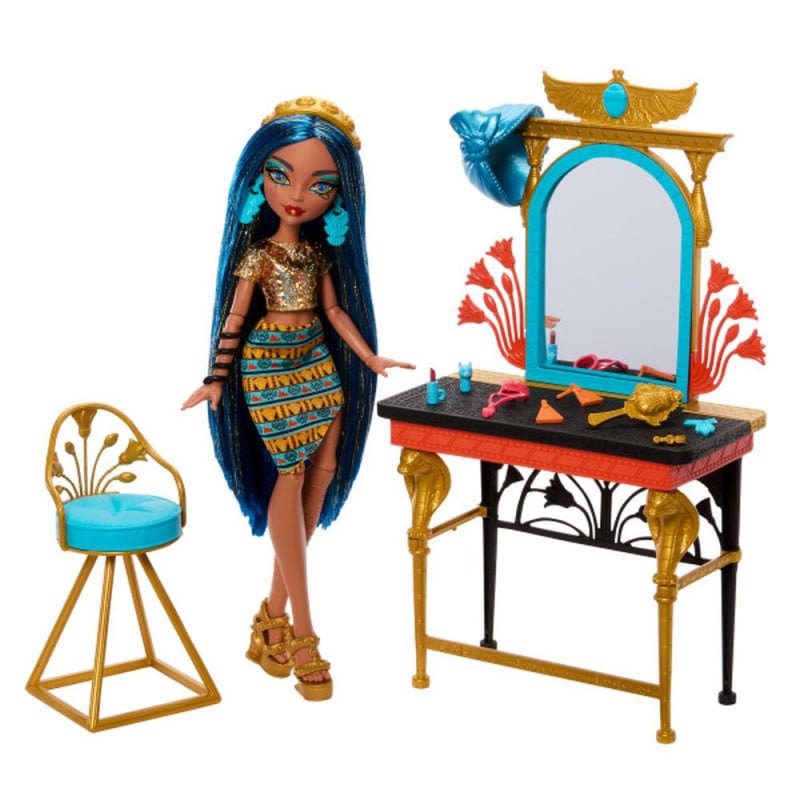 Monster High Cleo Con Tocador De Mattel