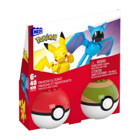 Mega Construx Pack 2 Pokeballs Surtido