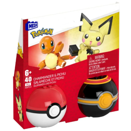 Mega Construx Pack 2 Pokeballs Surtido