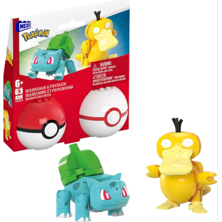 Mega Construx Pack 2 Pokeballs Surtido