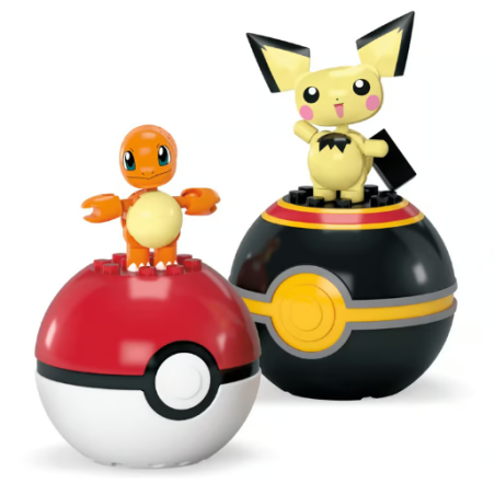 Mega Construx Pack 2 Pokeballs Surtido