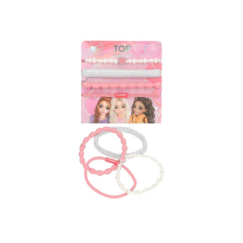 Top Model Set De Pulsera Y Coletero
