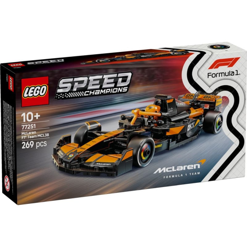 LEGO Coche de Carreras MClaren F1 Team MCL38