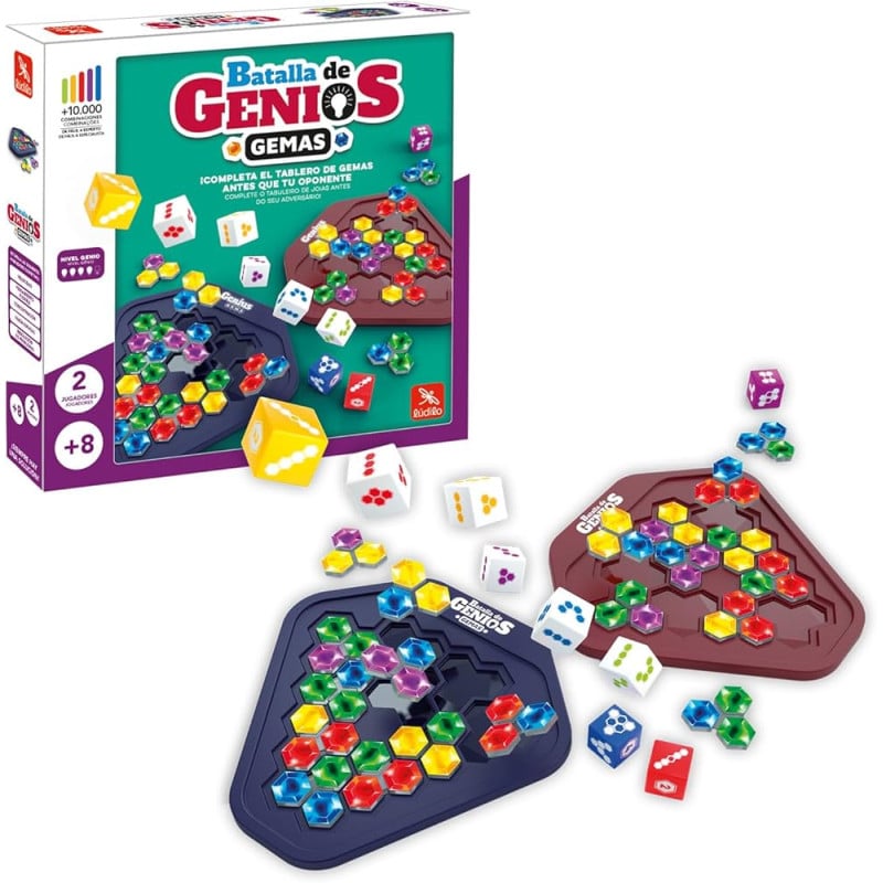 batalla de genios gemas