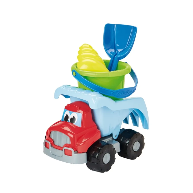 Camión Volquete Con Accesorios Playa De Simba