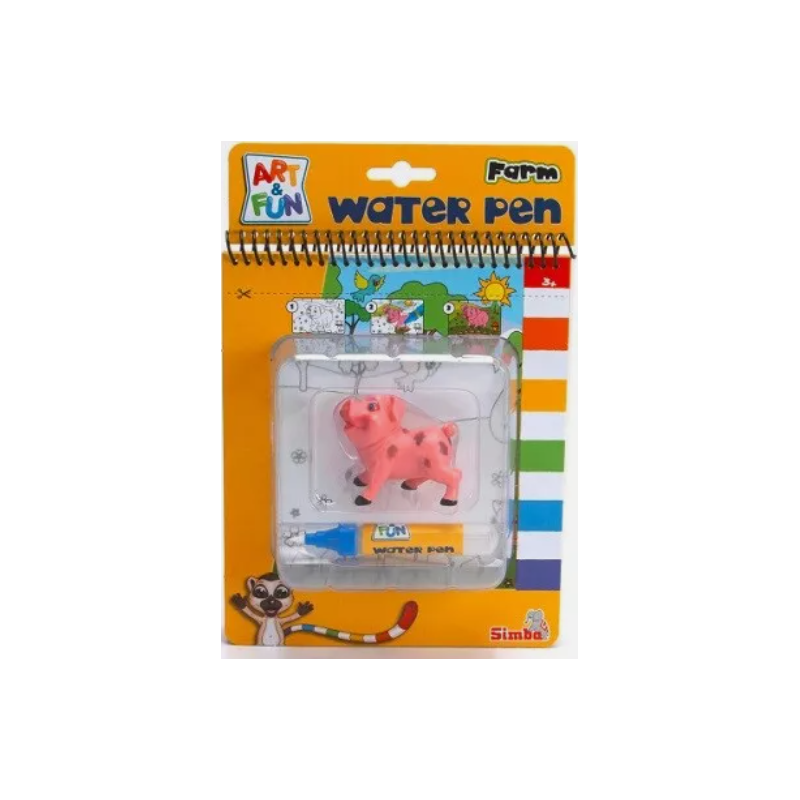 Water Pen Granja Libro Para Colorear