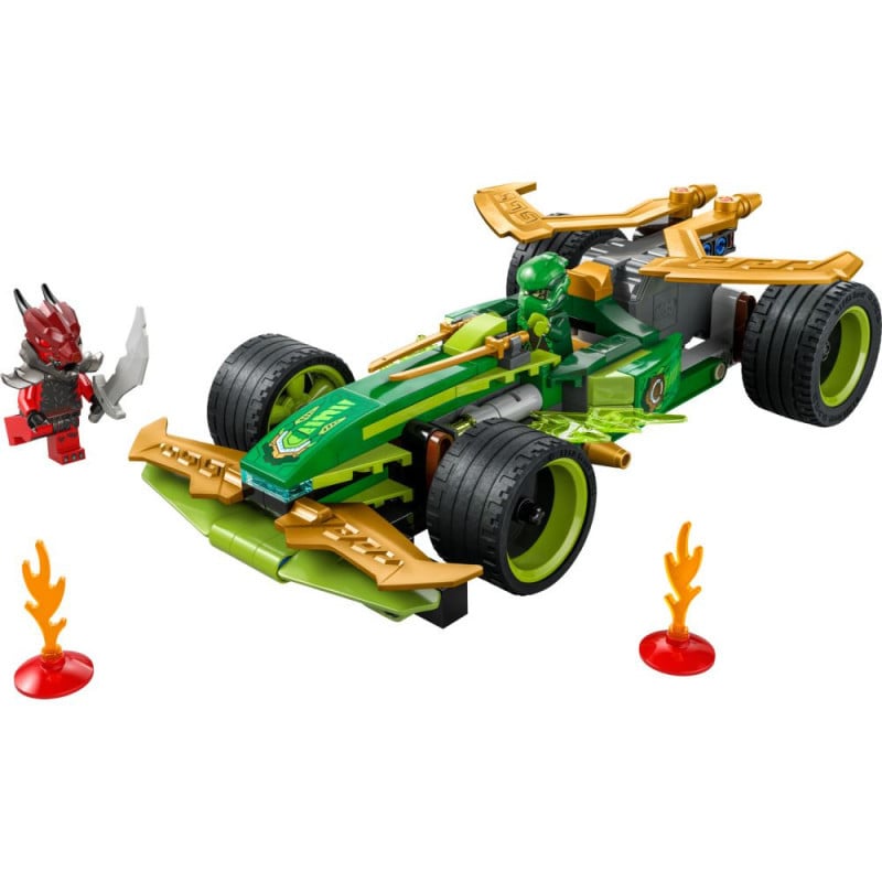 LEGO Ninjago Coche de Carreras con Motor de Carga Manual de Lloyd