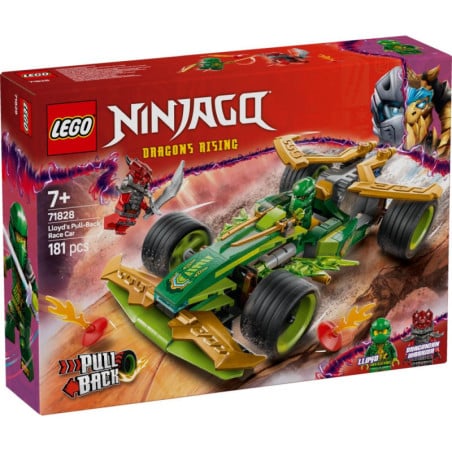 LEGO Ninjago Coche de Carreras con Motor de Carga Manual de Lloyd