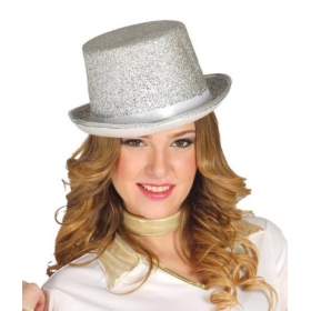 Sombrero Chistera Plata