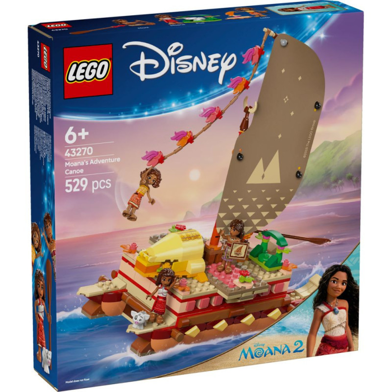 LEGO Disney Canoa de Aventuras de Vaiana
