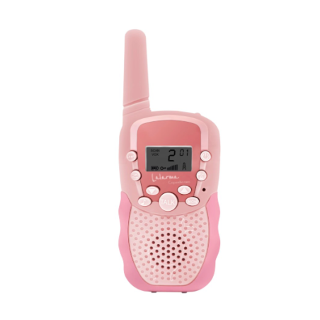 Walkie Talkie Lalarma Rosa