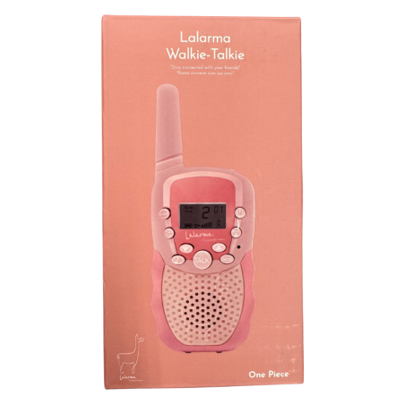 Walkie Talkie Lalarma Rosa