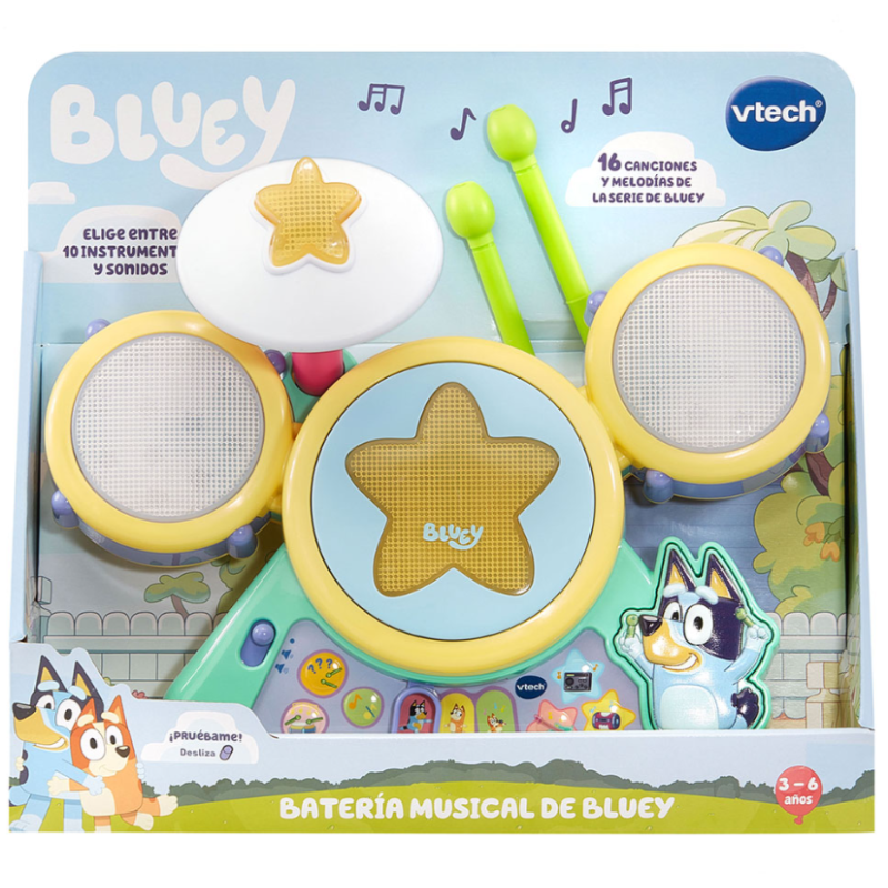 Batería Musical De Bluey