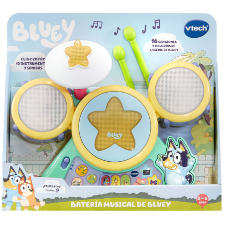 Batería Musical De Bluey