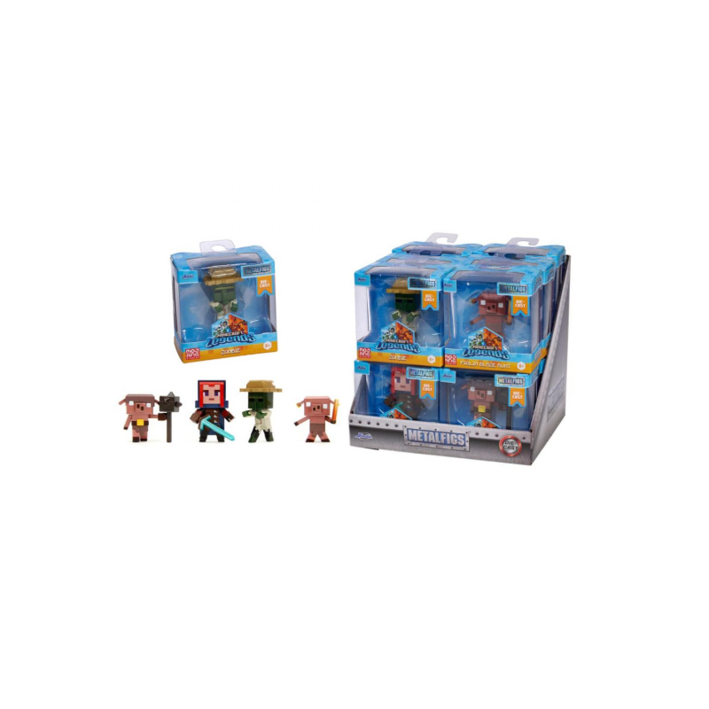 Figura Metal Minecraft Legends 7cm Surtido De Simba