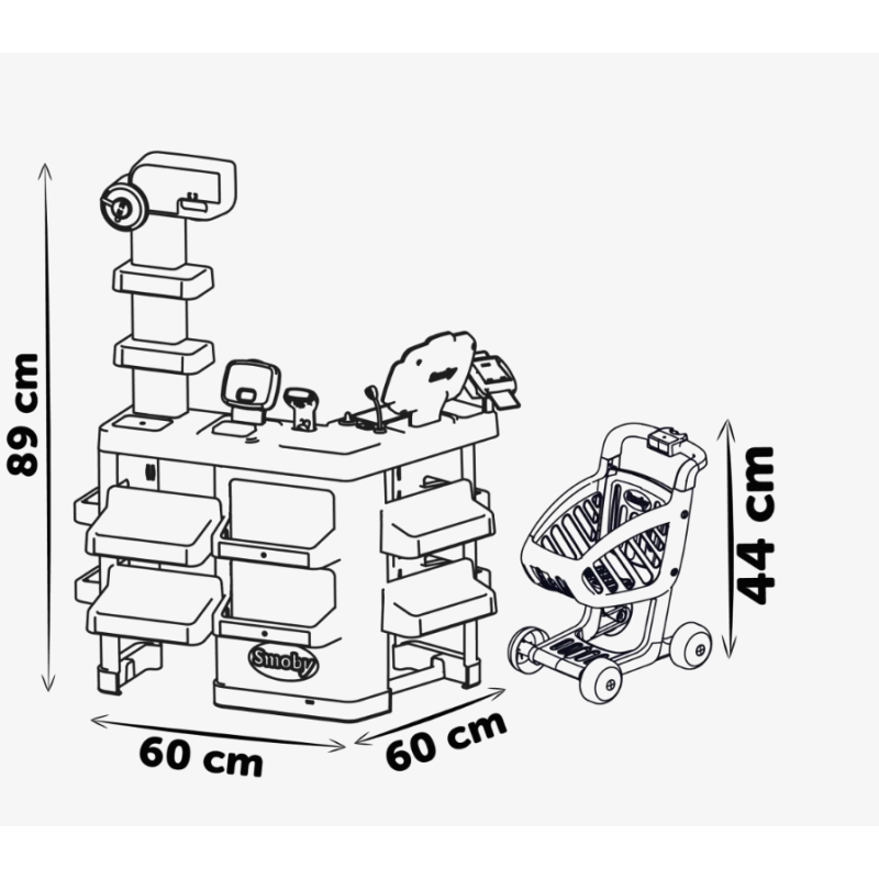 Supermarket De Smoby