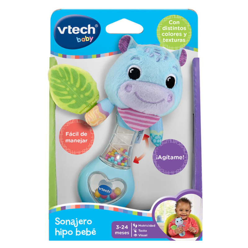 Sonajero Peluche Hipo Bebé