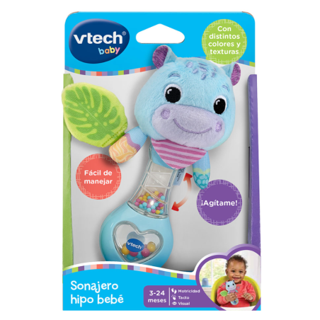 Sonajero Peluche Hipo Bebé